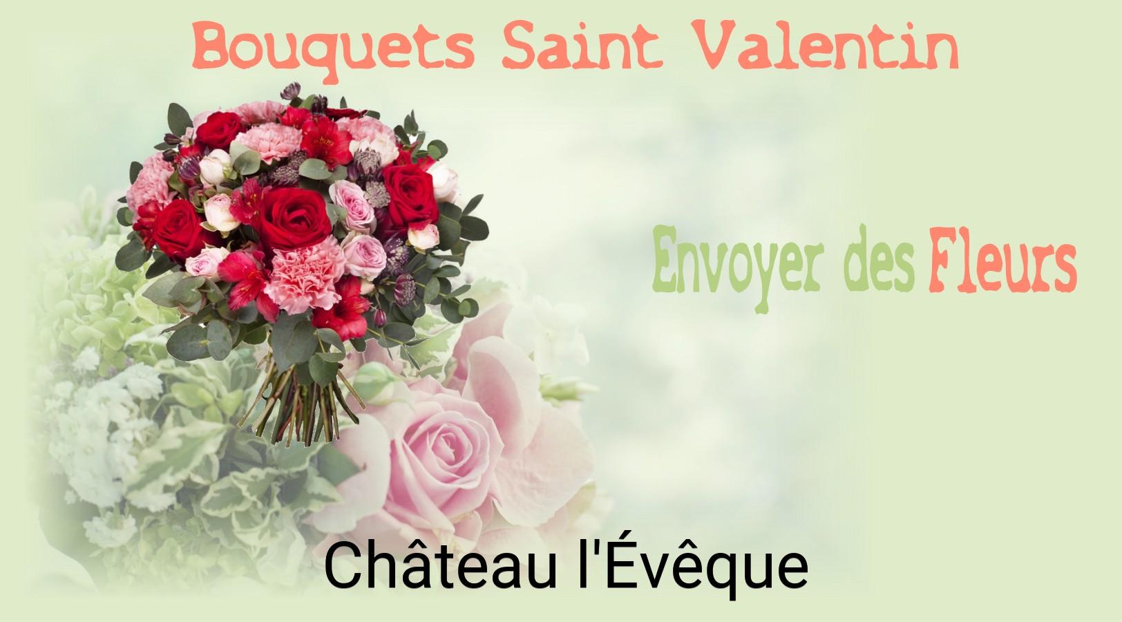 Roses de Saint-Valentin livrées à Château-l'Évêque